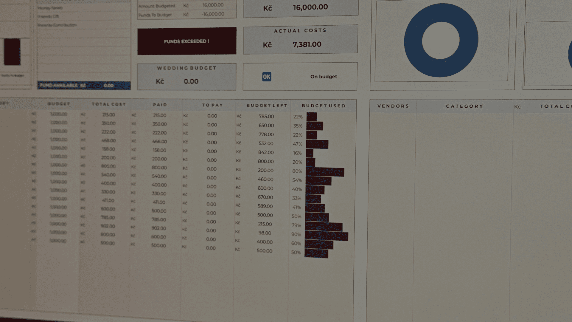 google sheets sparkline progress bar