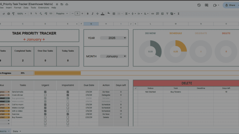 Goodnotes vs Google Sheets for Planning