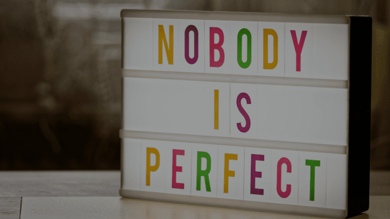 how to overcome perfectionism